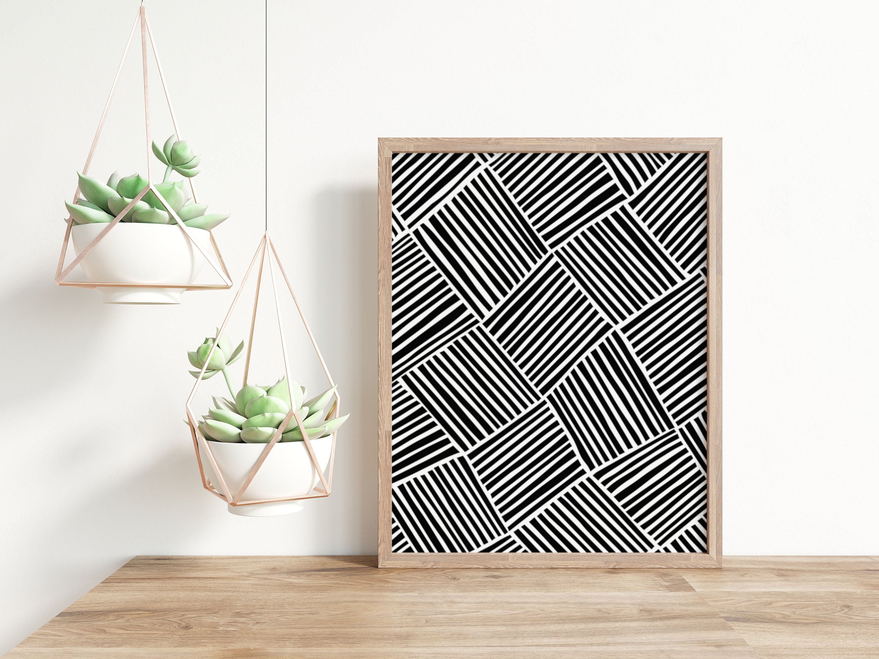 Japandi Style Printable Wall Art Minimalist Black White Art | Etsy