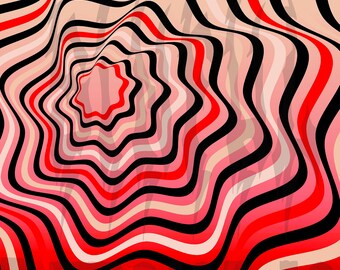 Optical Illusion Wallpaper Etsy
