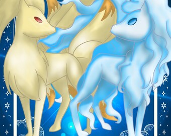 11x14 print of The Ninetails