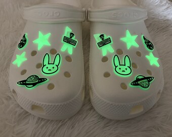 bad bunny crocs etsy