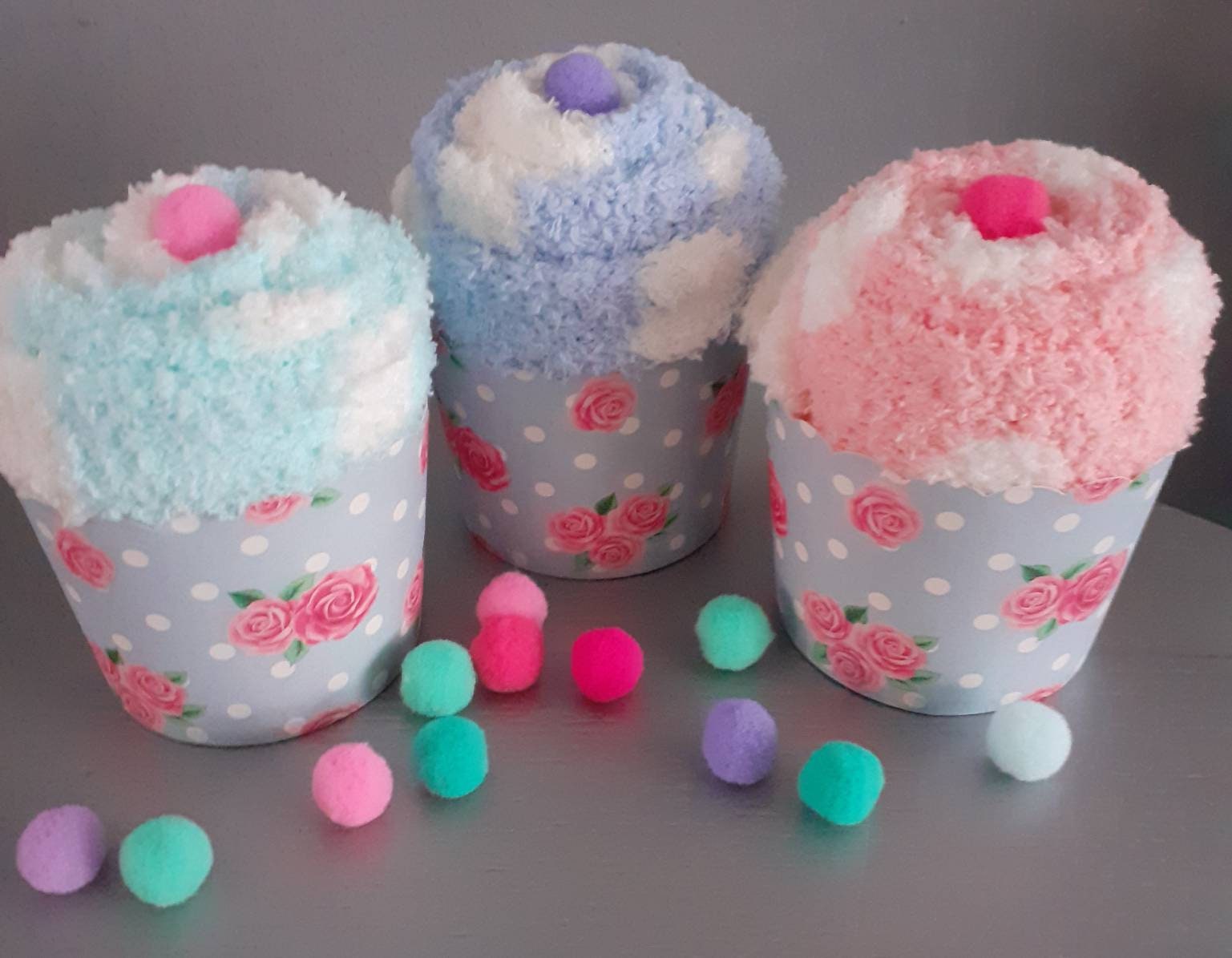 Ladies cupcake socksfluffy socks gift Etsy