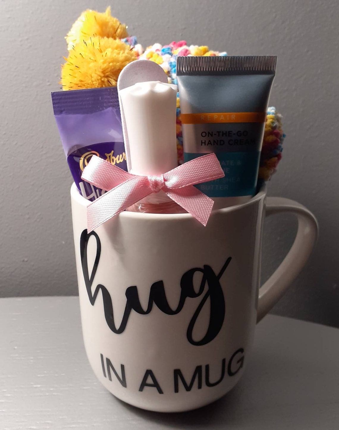 Hug in a mug giftfriendfamilyget wellthinking of yougift Etsy