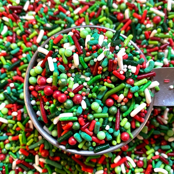 Christmas Sprinkles Etsy