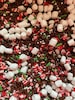 Peppermint Cocoa Dreams- Edible Sprinkle Mix, Holiday Sprinkles, Cake Sprinkles, Cupcake Sprinkles, Hot Chocolate Sprinkles 