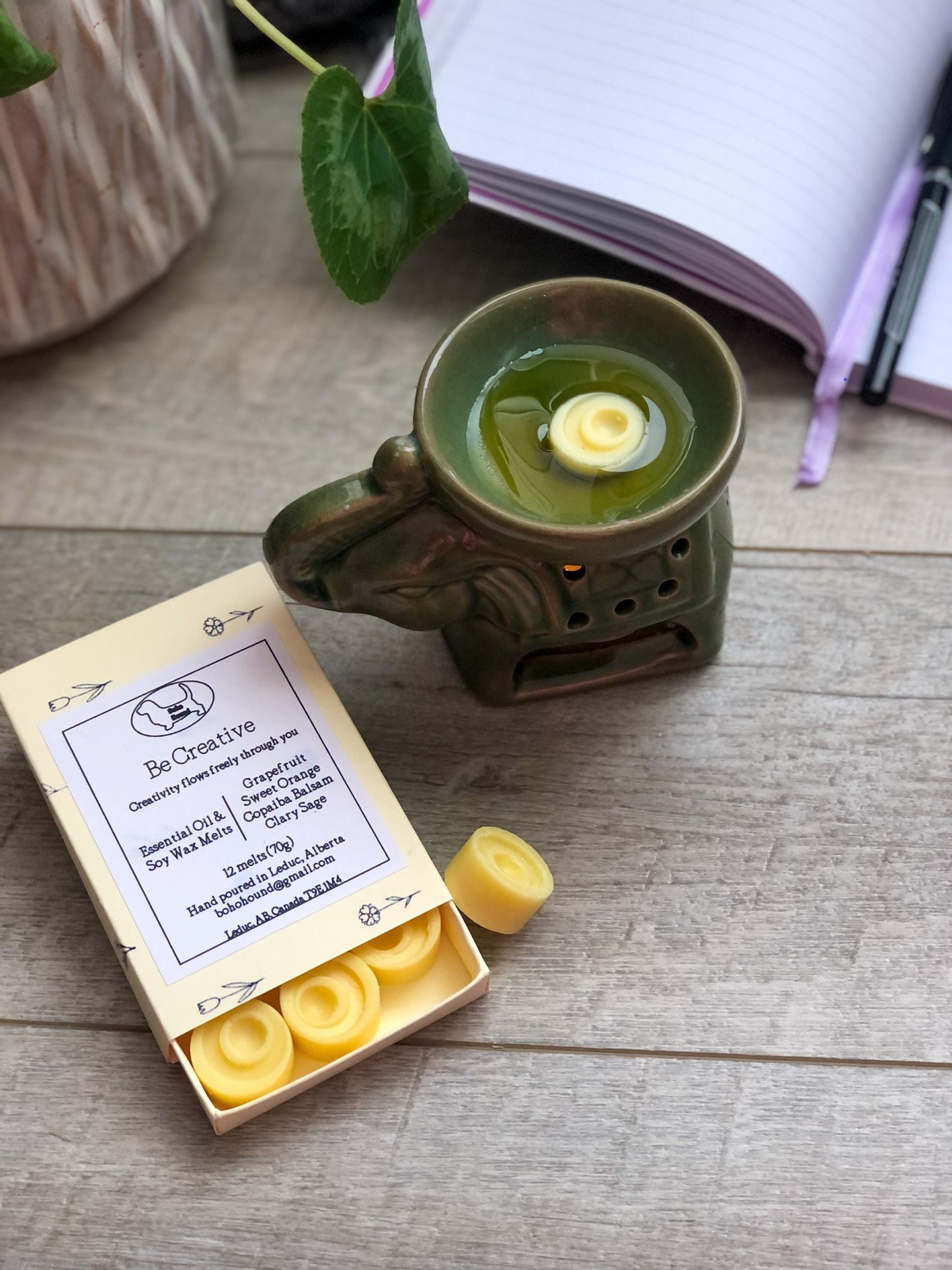 Natural Essential Oil Soy Wax Melts Be Creative Scent Etsy UK