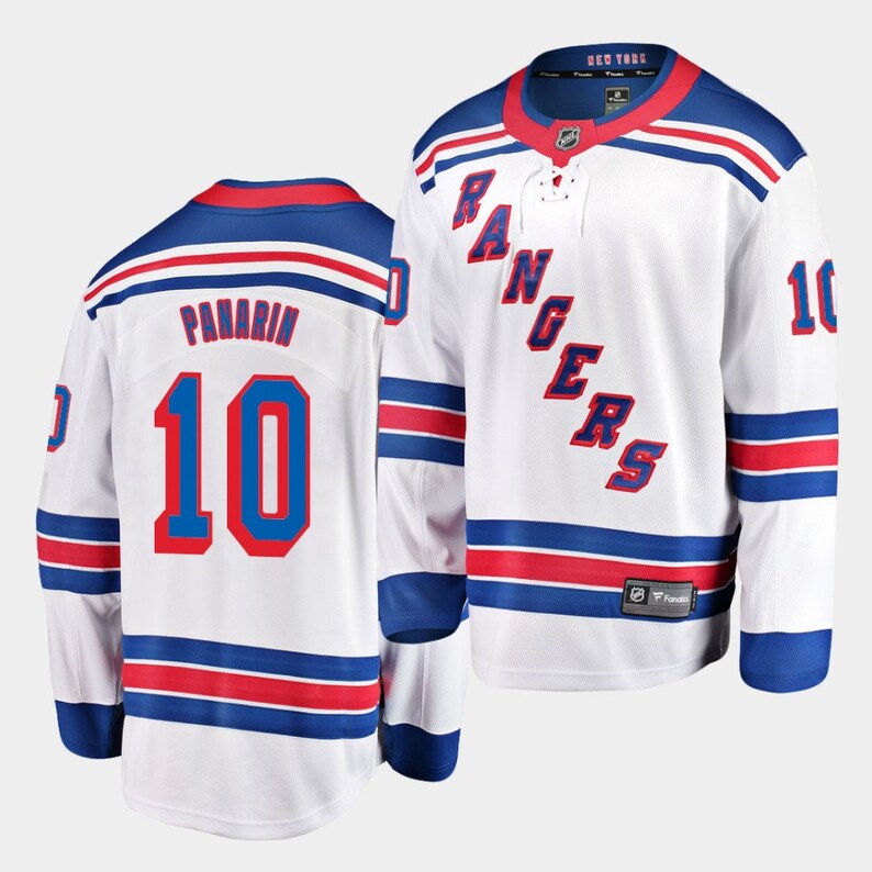 New York Rangers Artemi Panarin 10 Jersey