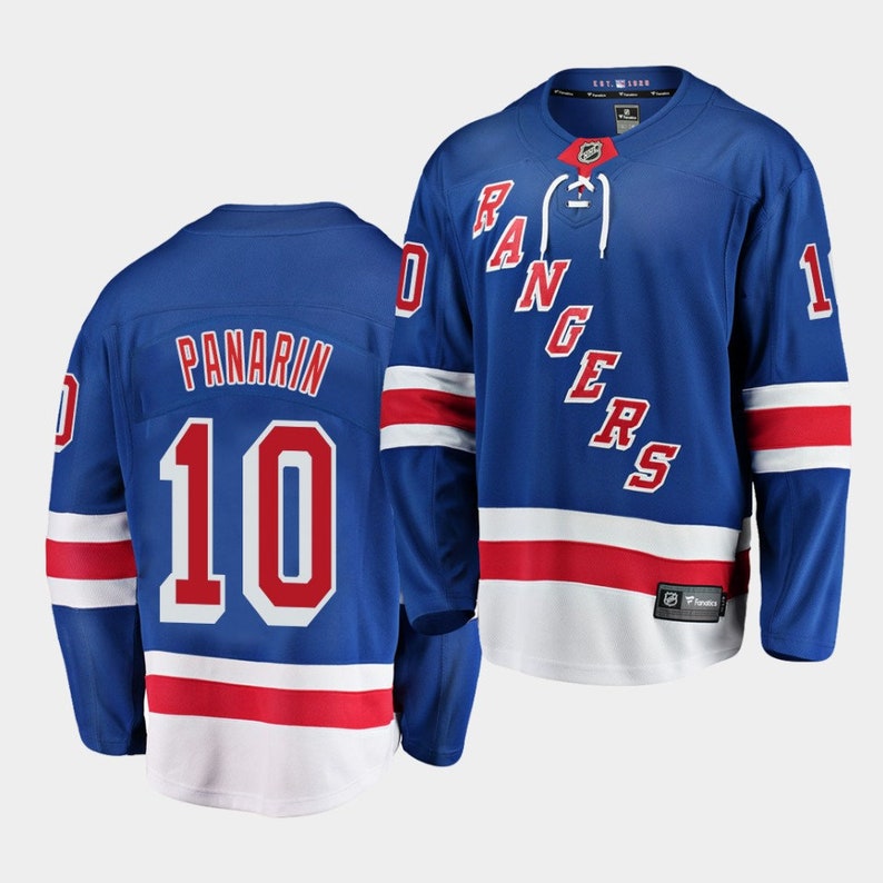 New York Rangers Artemi Panarin 10 Jersey