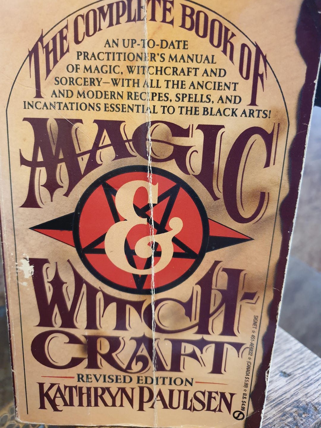 Super Rare Old Book MAGIC & WITCHCRAFT From Medieval Charm Love Spells ...