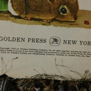 1965 the Bunny Book Vintage Children Kids - Etsy