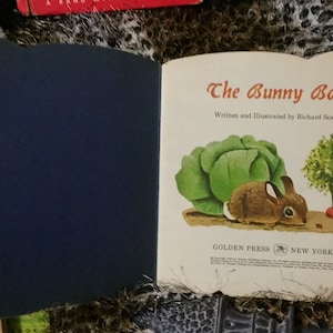 1965 the Bunny Book Vintage Children Kids - Etsy