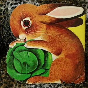 1965 the Bunny Book Vintage Children Kids - Etsy
