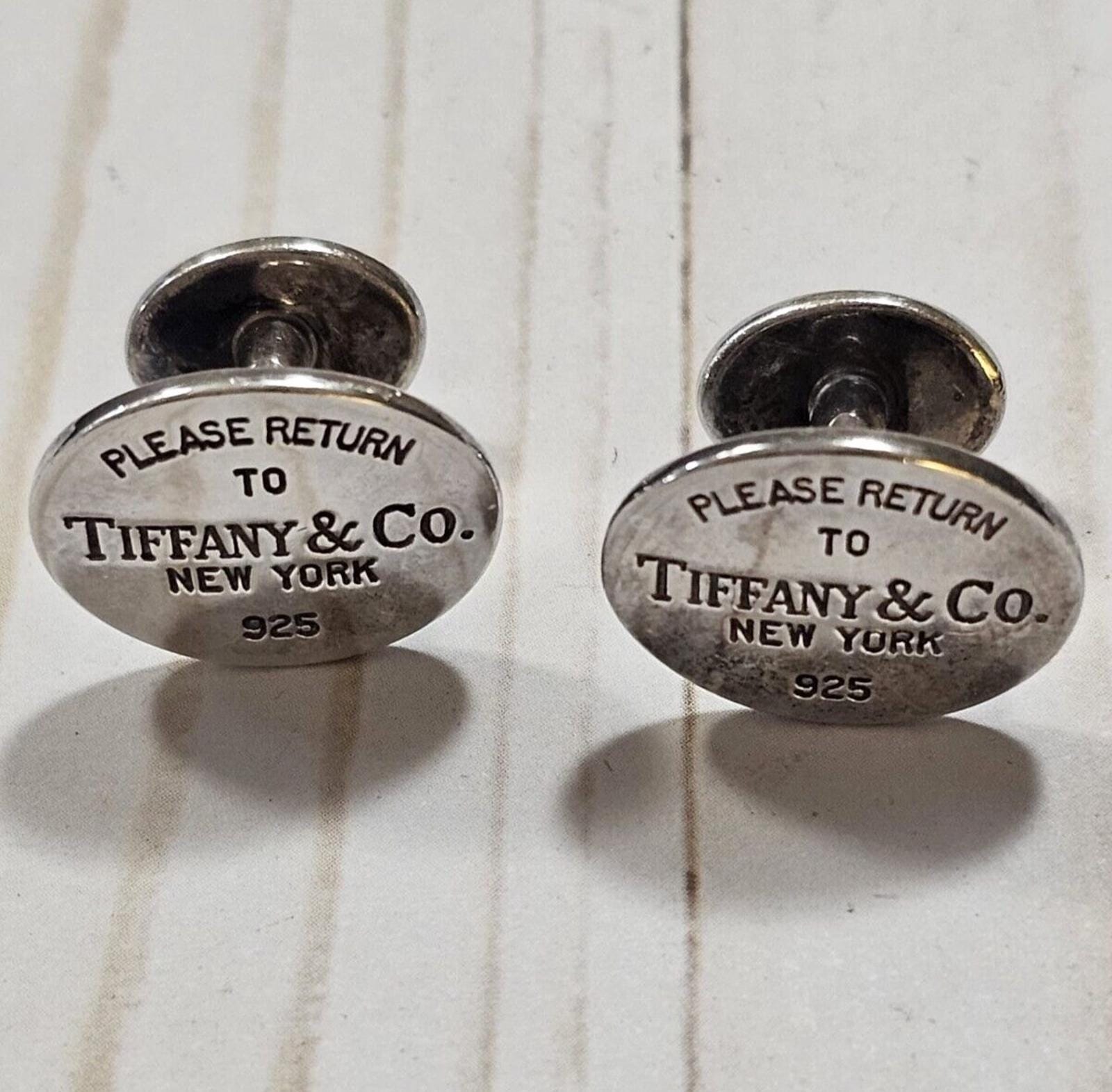 Tiffanys and Co Cufflinks - Etsy