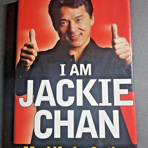 I Am Jackie Chan : My Life in Action by Jackie Chan (1998, Hardcover) SIGNED