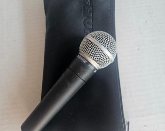 Shure SM58 Professional Cardioid Dynamic Live Performance Vocal Microphone