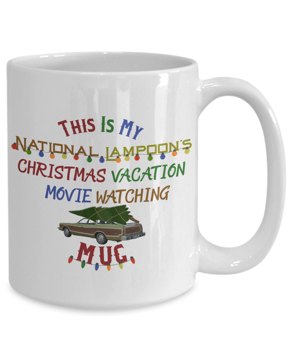 Christmas Vacation Coffee Mug Movie Watching Cup National | Etsy
