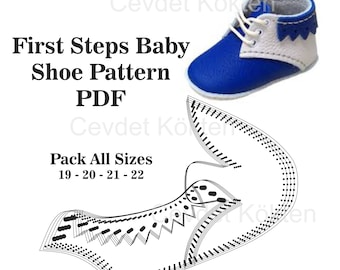 first steps baby shoe pattern pdf