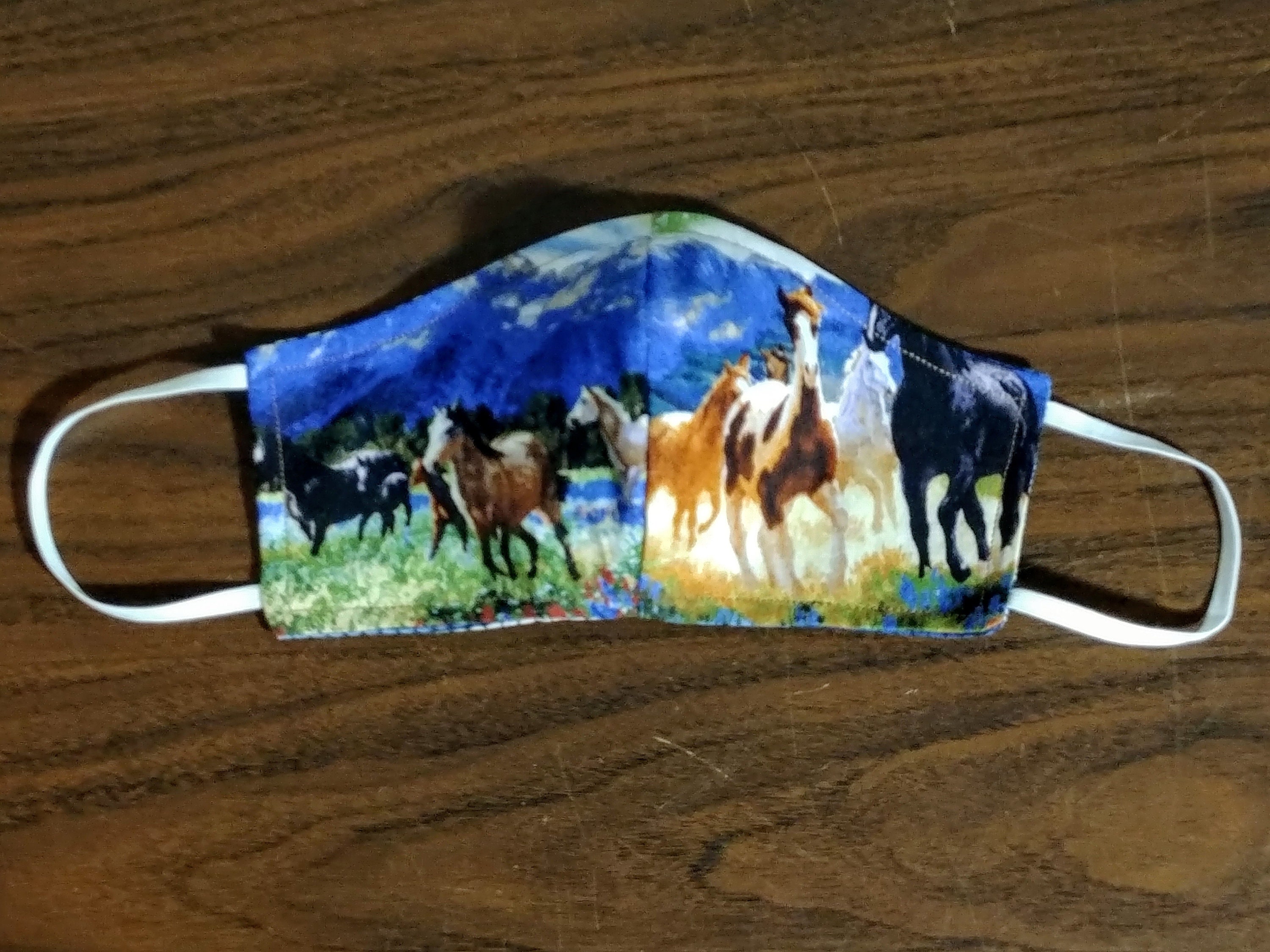 Horse face masks for the whole family Etsy