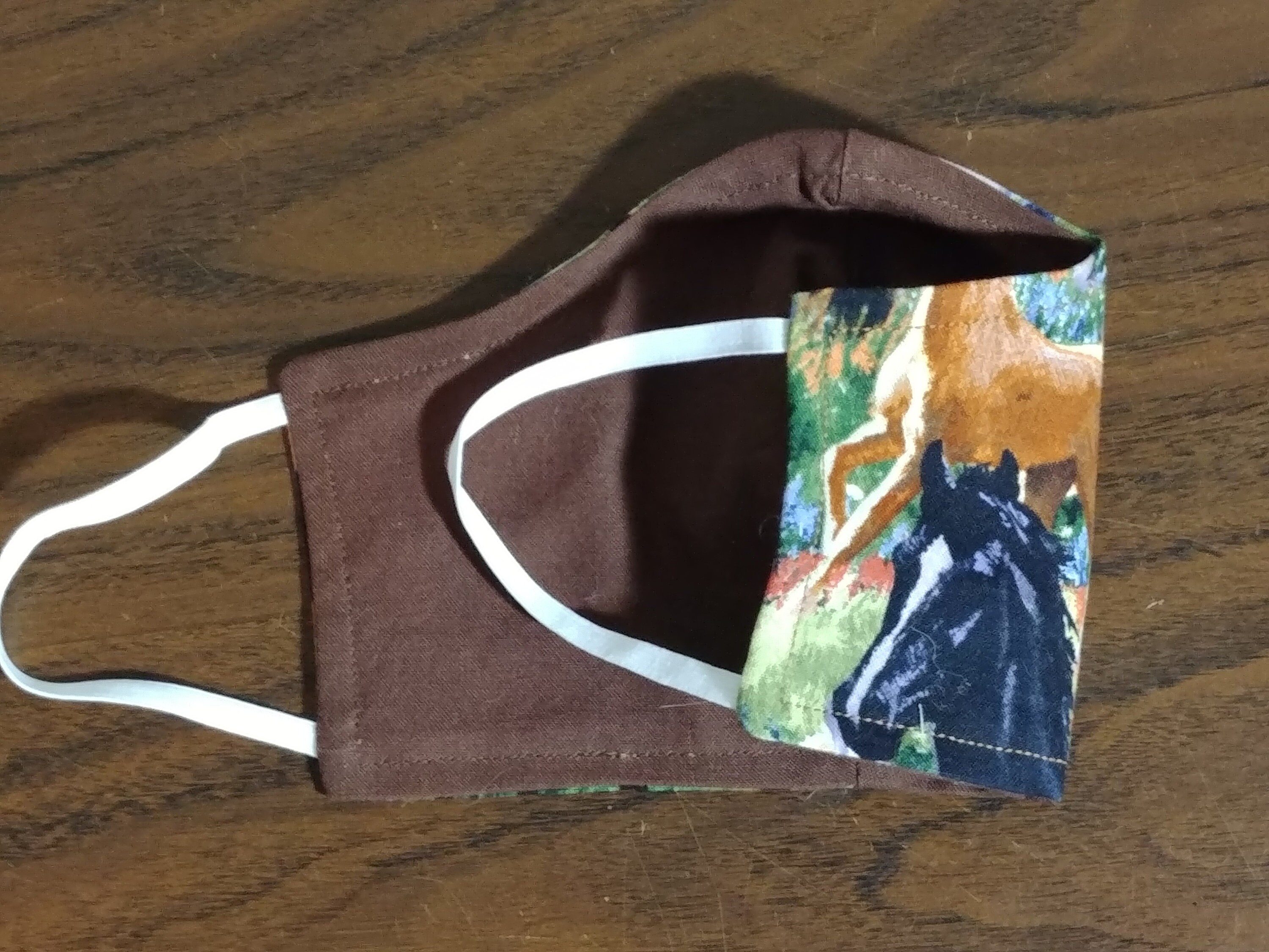Horse face masks for the whole family Etsy