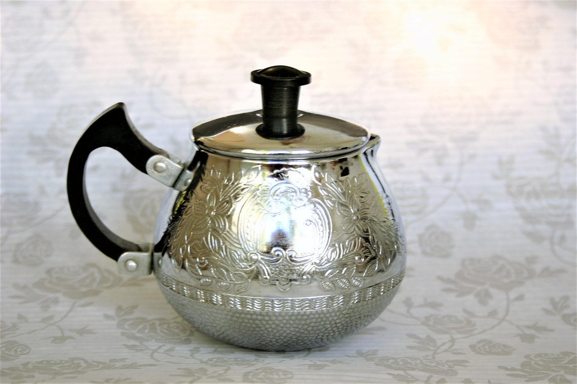 Little metal teapot vintage small kettle sugar tea makers Etsy