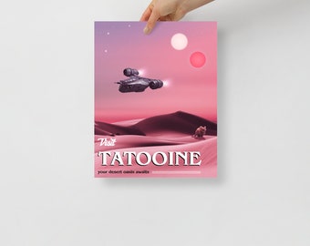 タトゥイーン訪問 - SW ポスター