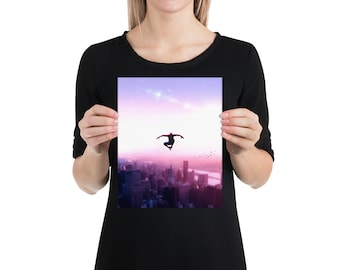 NYC の景色 - スパイダーマンのポスター