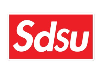 SDSU 最高峰ステッカー