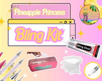 Pineapple Princess Bling Kit- All the tools you need to bedazzle like me!