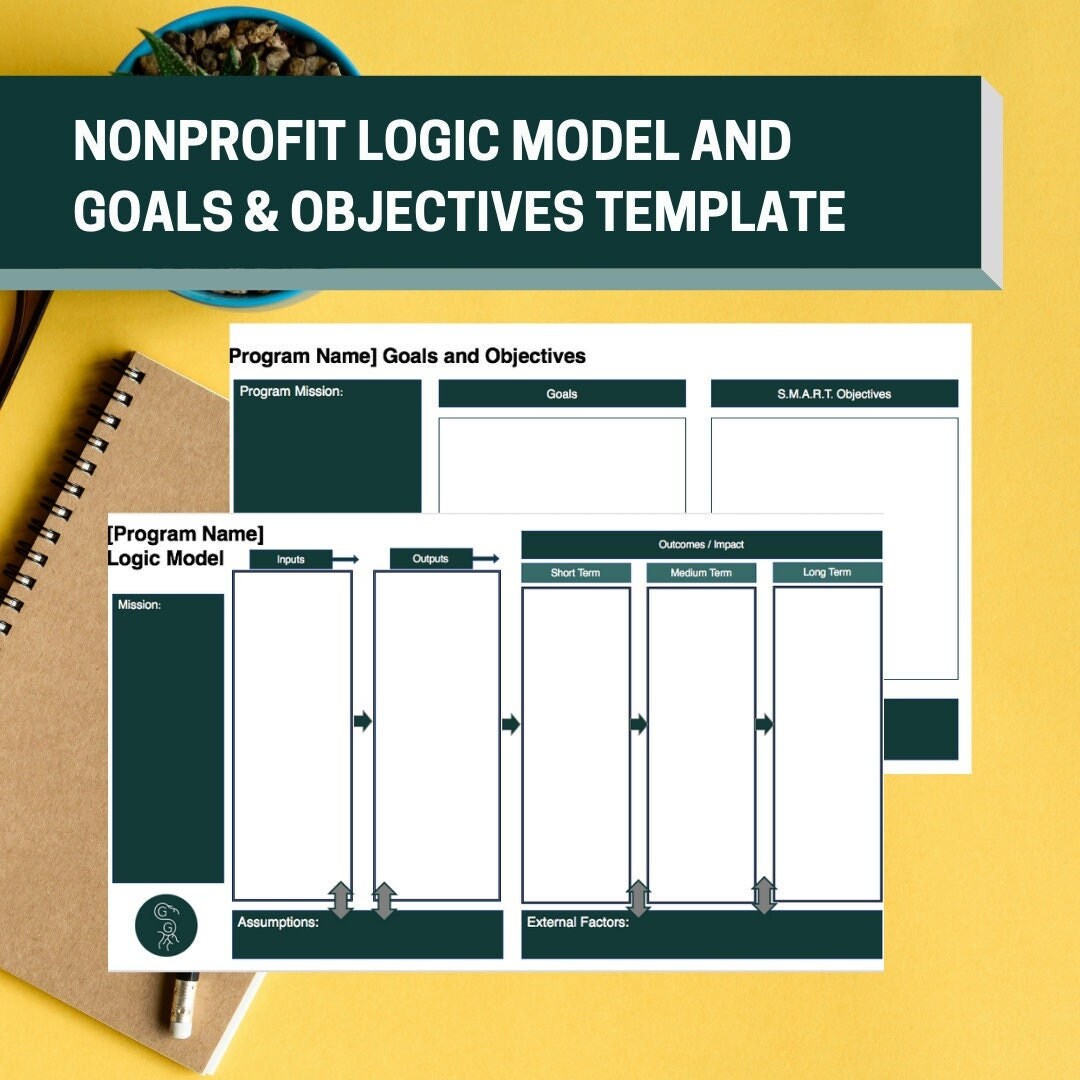 Logic Model Template - Etsy