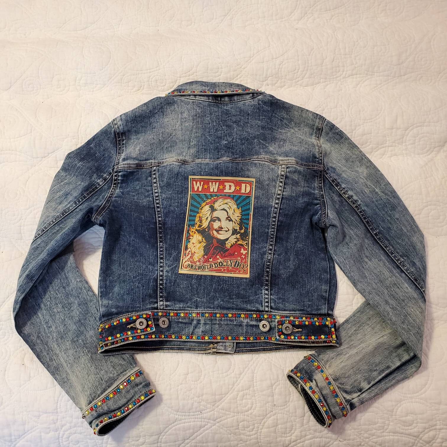 Dolly Parton Inspired Jean Jacket - Etsy