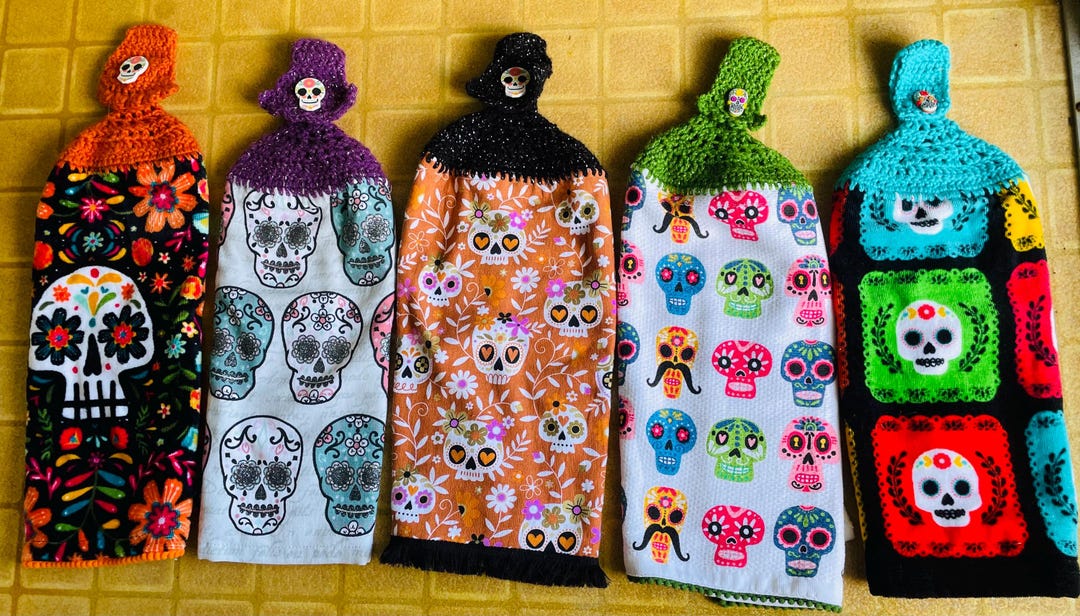 Day of the Dead (dia De Los Muertos) Sugar Skull Themed Double ...