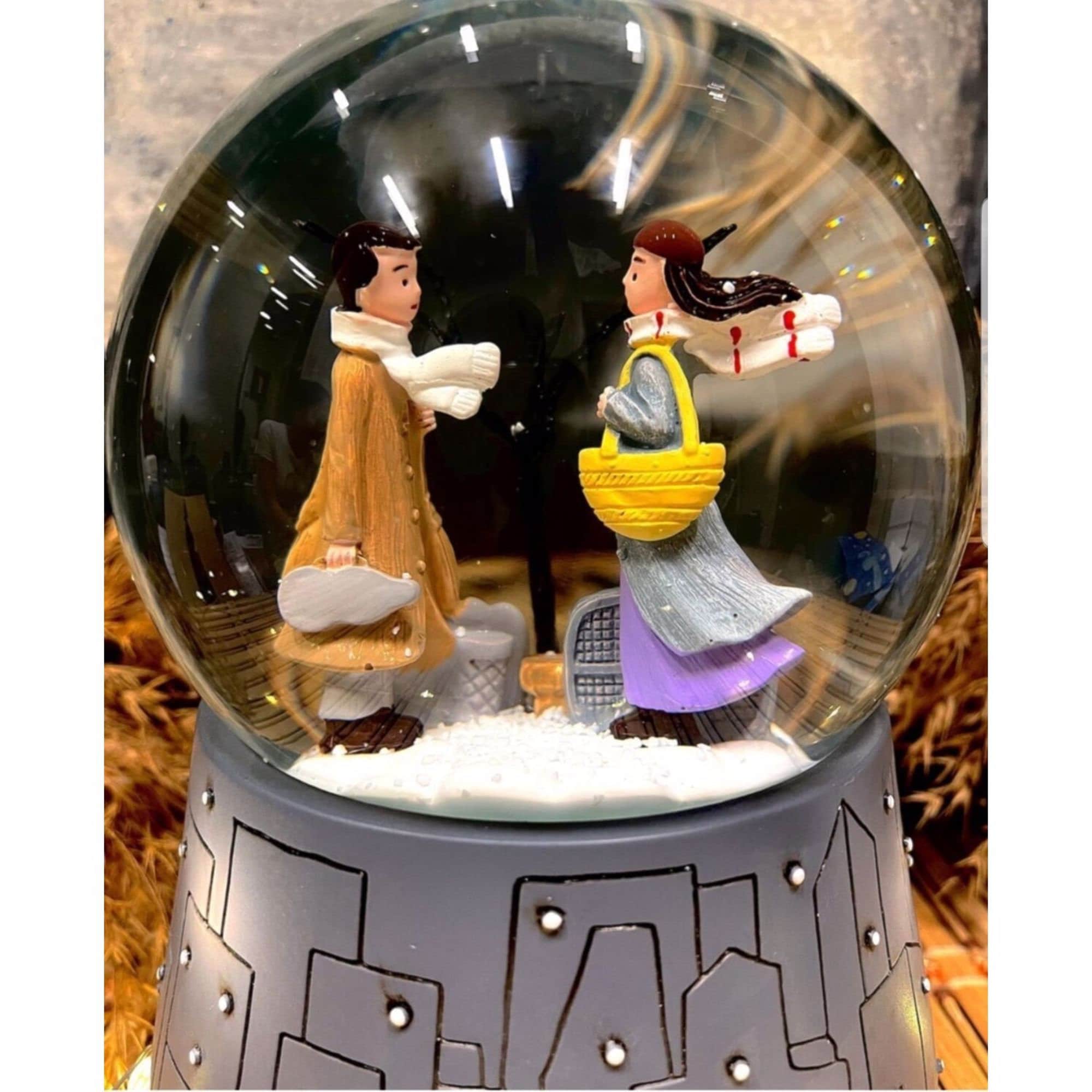 Personalized Snow Globe Musical Gift Valentine's Day Etsy