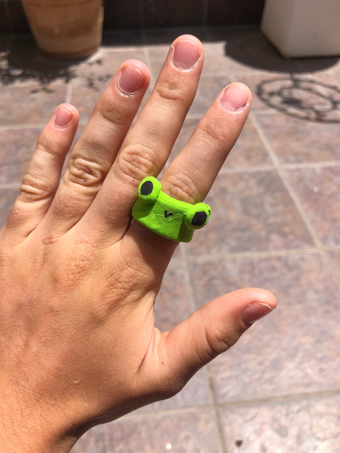Frog ring Etsy