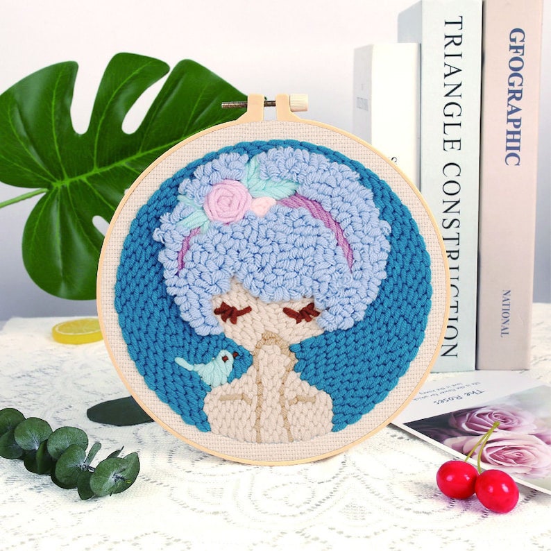 帽子 MURRAL Snow cover needle punch hat Shivering Snowman Punch Needle Plus Kit | Kimberbell