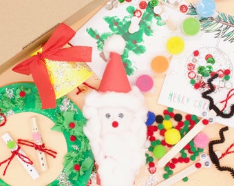 Download Christmas Craft Kit Etsy PSD Mockup Templates