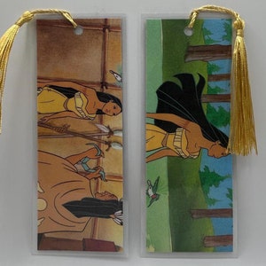 Pocahontas (2) Bookmarks • An ArtfullyAltered Handmade Bookmark