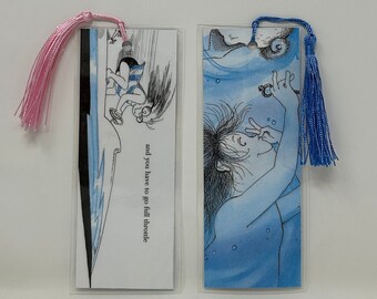 Eloise (2) Bookmarks • An ArtfullyAltered Handmade Bookmark