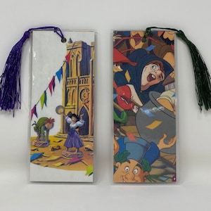 Disney: The Hunchback of Notre Dame (2) Bookmarks • An ArtfullyAltered Handmade Bookmark