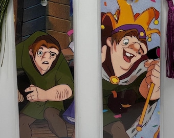Disney: The Hunchback of Notre Dame (2) Bookmarks • An ArtfullyAltered Handmade Bookmark