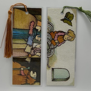 Strega Nona (2) Bookmarks • An ArtfullyAltered Handmade Bookmark