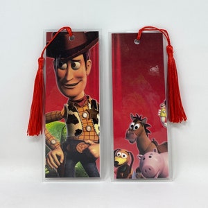 Disney: Toy Story (2) Bookmarks • An ArtfullyAltered Handmade Bookmark