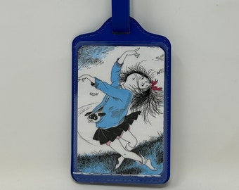 Eloise • An ArtfullyAltered Handmade Backpack/Luggage Tag