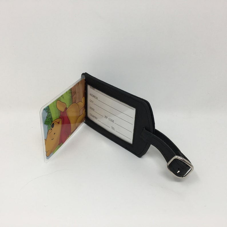Disney Winnie the Pooh \u2022 An ArtfullyAltered Handmade Luggage Tag