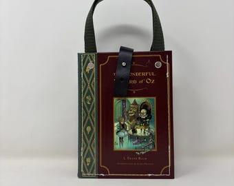 Wizard of Oz Book Bag: Upcycled Handmade Handbag