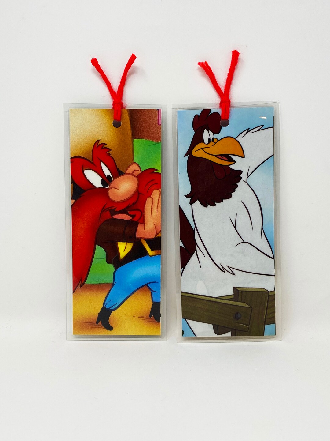 Looney Tunes 2 Upcycled Book Pages Bookmarks an - Etsy