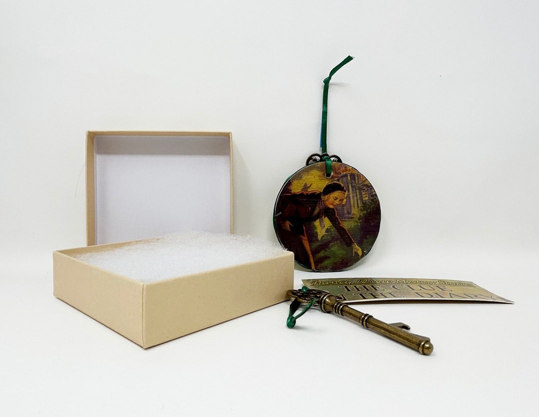 Nancy Drew Ornament an Artfullyaltered Handmade Ornament - Etsy