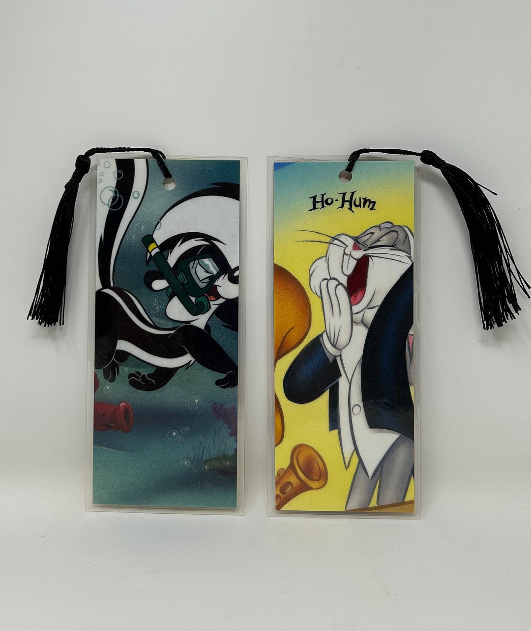Looney Tunes 2 Upcycled Book Pages Bookmarks an - Etsy
