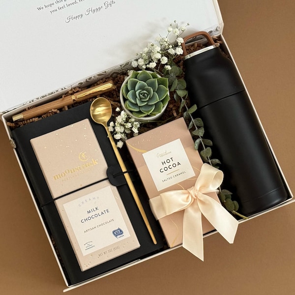 Caja de regalo de agradecimiento para hombres y mujeres, regalos corporativos, regalo para papá primerizo, regalo de reconocimiento al empleado, cesta de regalo de cumpleaños para compañero de trabajo.