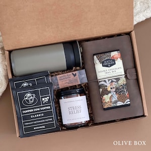 Thank You Gift Box For Men and Women, Corporate Gifting, Hygge Gift Box, Employee Appreciation gift, Birthday Gift Basket for Dad, Friend