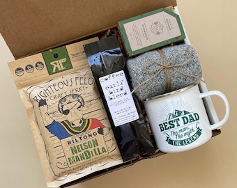 Best Father's Day Gifts for Outdoorsy Dads | Snack Gift Basket for Him | Practical Gift Box for Men Who Love Fishing, Boating, RV, Camping