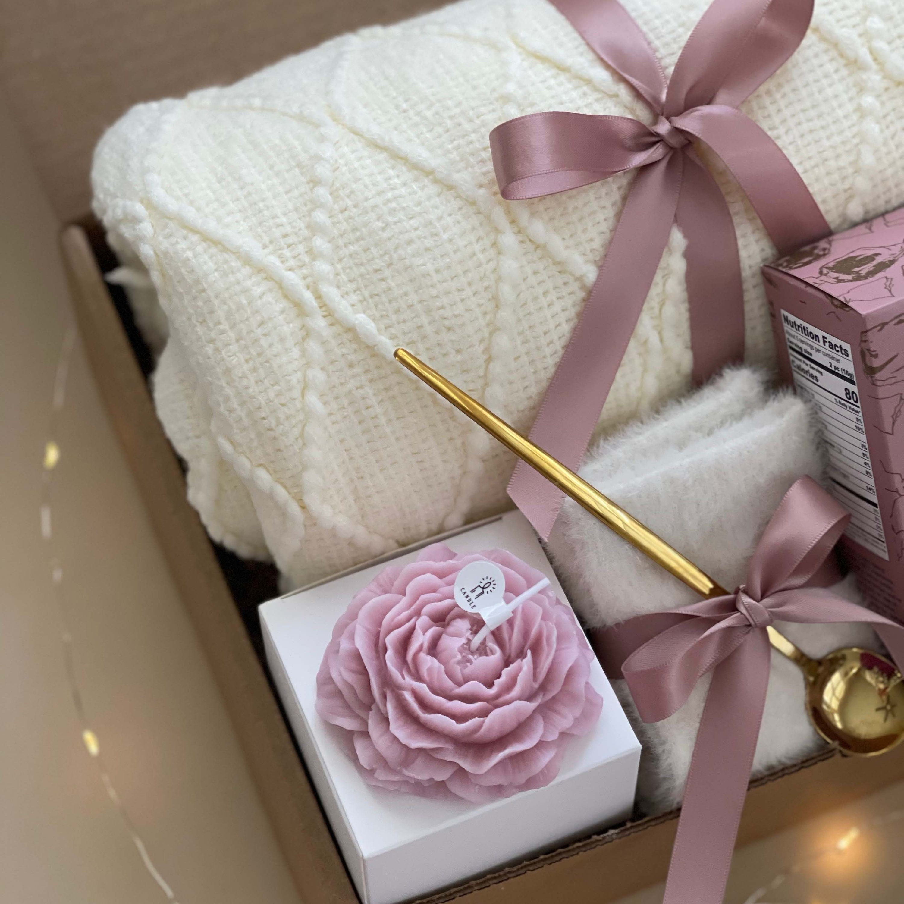 Best Gift for Women, Get Well Gifts With Blanket & Socks, Care